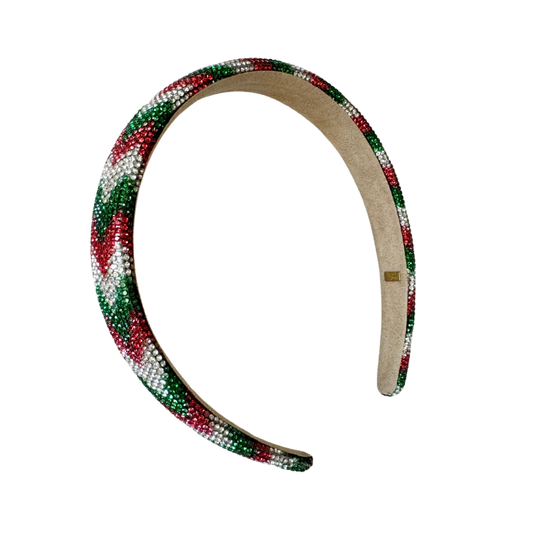 Crystal Holiday Aztec Headband