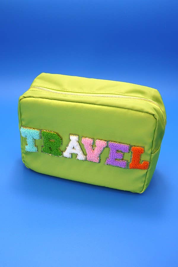 CLASSIC LARGE TRAVEL COSMETIC MAKEUP POUCH | 40P506