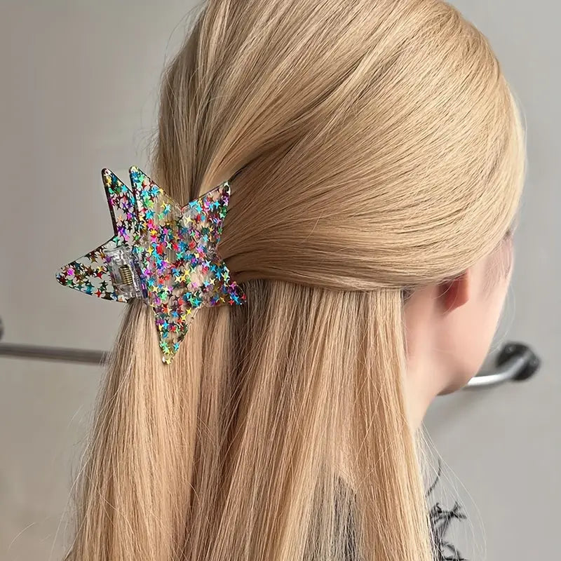 Star Hair Claw Clip