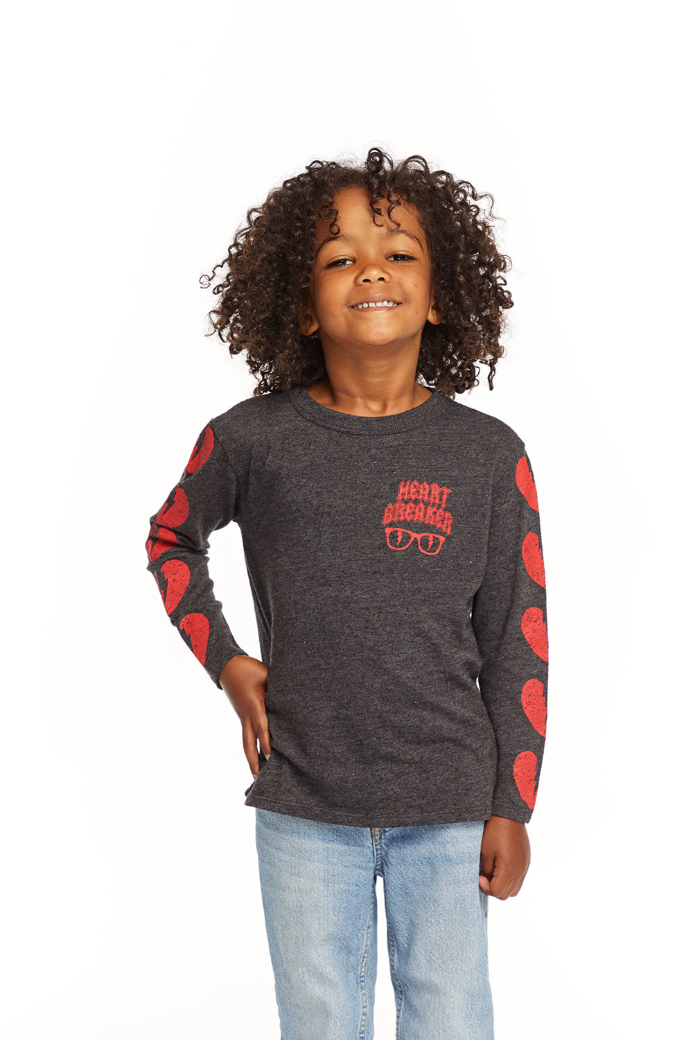 Boys Heartbreaker Long Sleeve T-Shirt