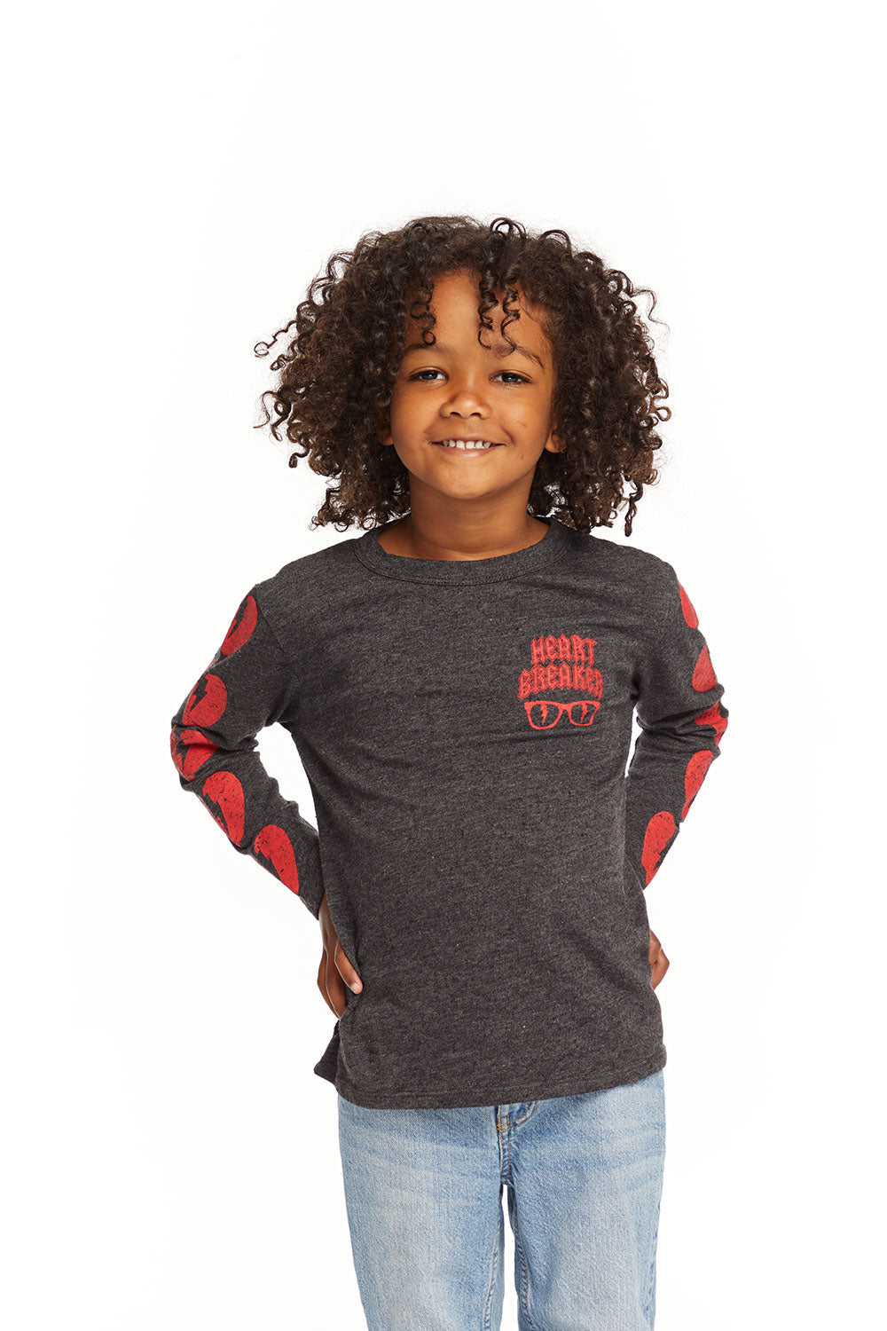 Boys Heartbreaker Long Sleeve T-Shirt