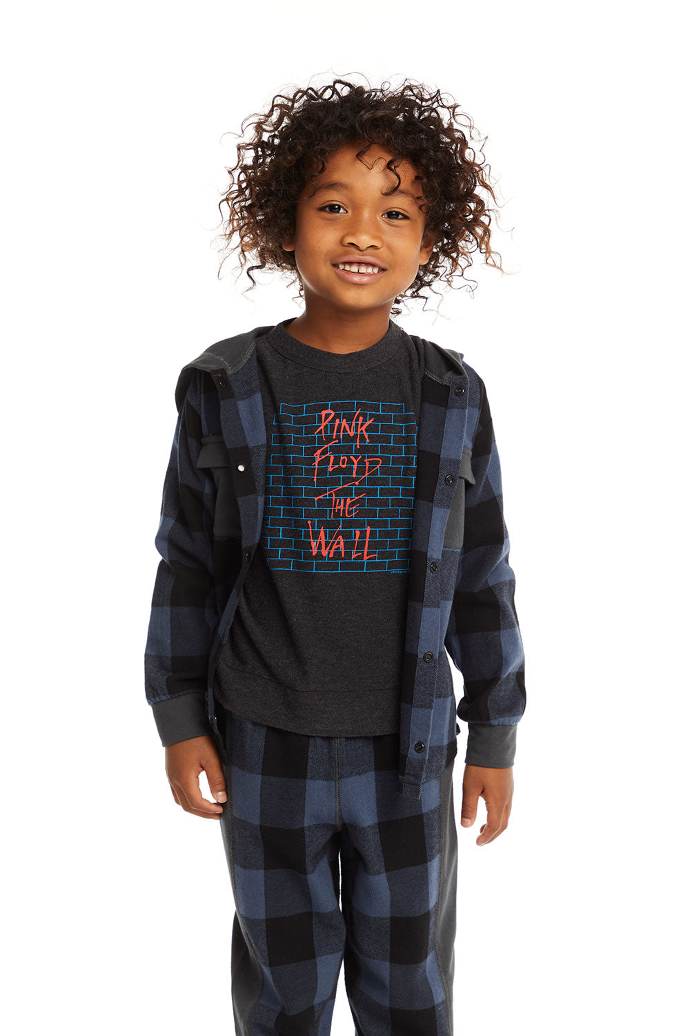 Boys Plaid Button Down