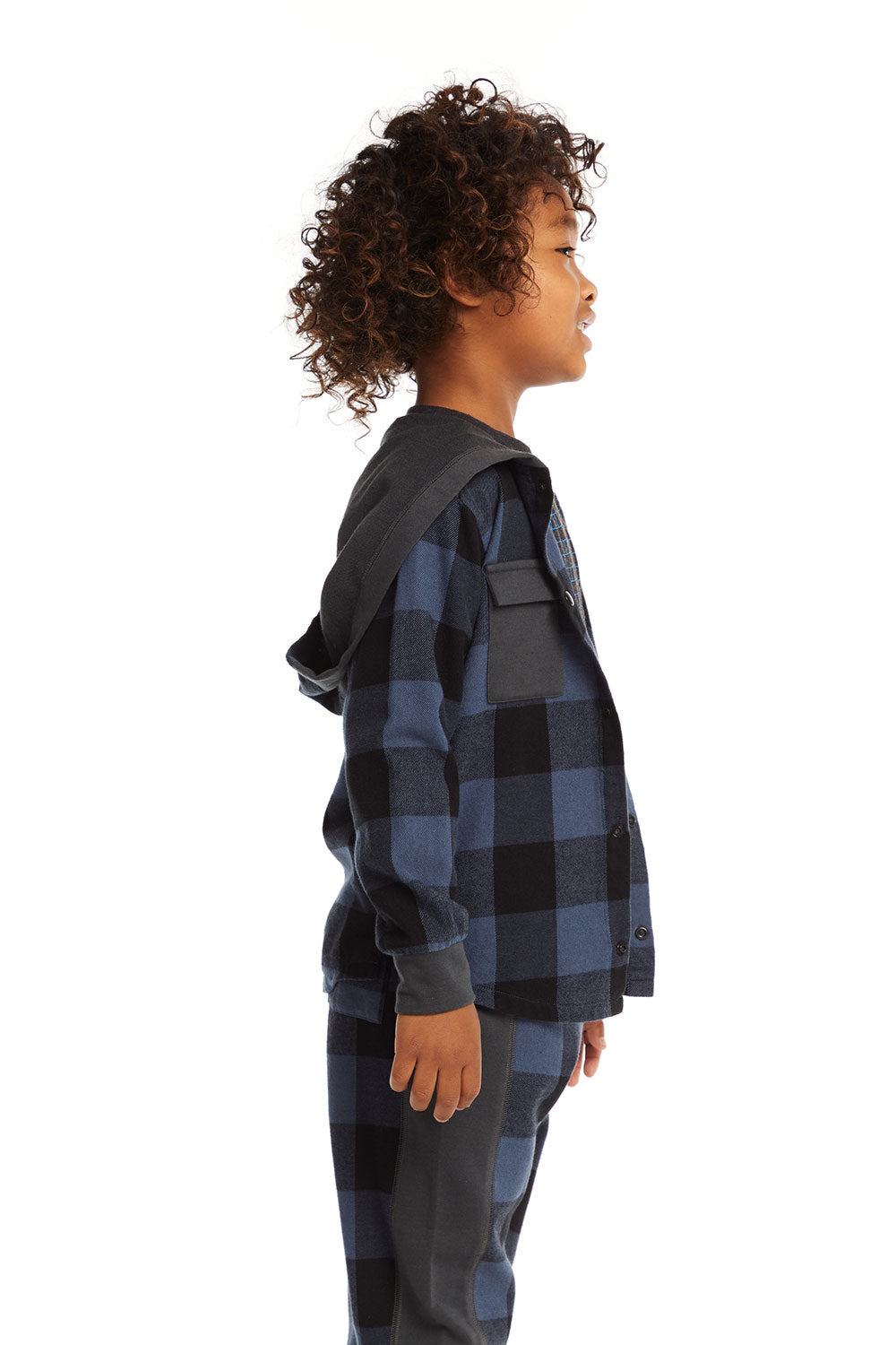 Boys Plaid Button Down