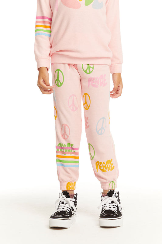 Girls Peace Sweat Pant