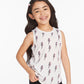 Girls Lightning Bolt Muscle Tank