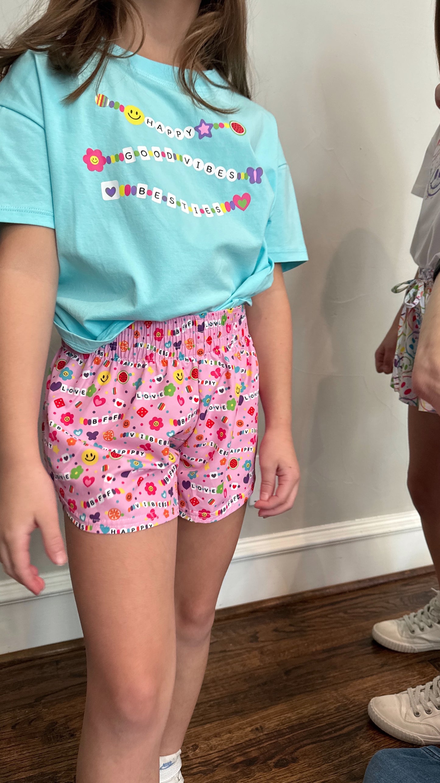 Girls Steph Friendship Bracelet Shorts