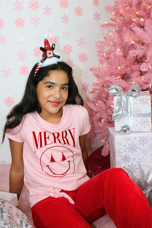 Girls Merry Knotted Tee