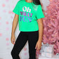 Girls Oh What Fun Graphic Tee