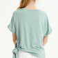 Girls Side Ruched Top