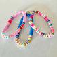 Positive Affirmations Clay Bracelets