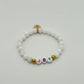 Holiday Beaded Bracelet: JOY