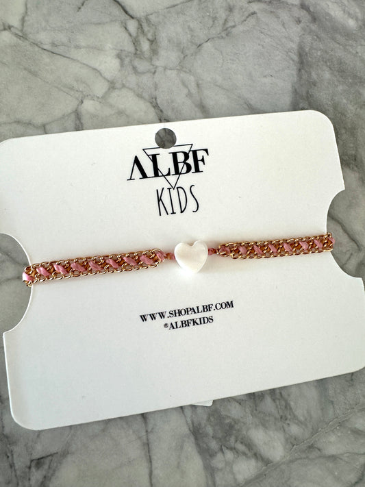 Pulsera con dijes "Te amo"