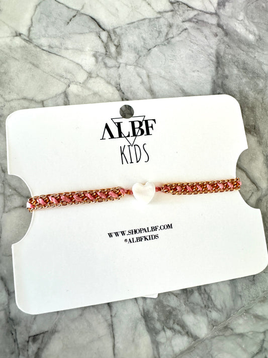 Pulsera con dijes "Te amo"