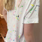 Tween Girls Neon Heart Splatter Tee 💖
