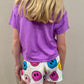 Girls Smiley Lounge Shorts