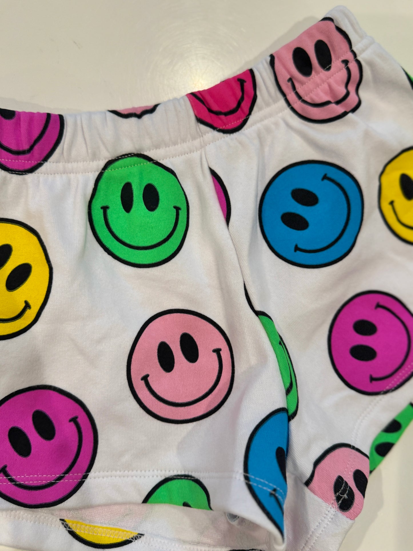 Girls Smiley Lounge Shorts