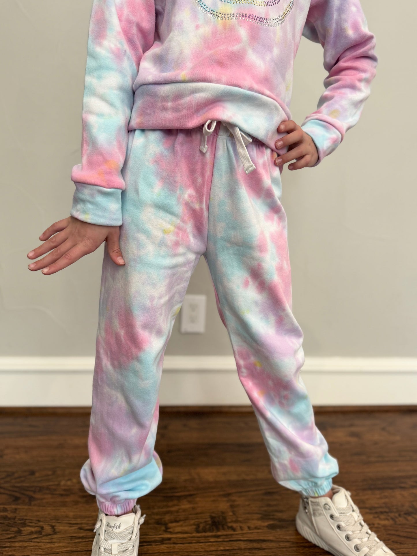 Girls  Pastel Tie-Dye Joggers