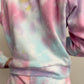 Girls Pastel Tie-Dye Smiley Sweatshirt