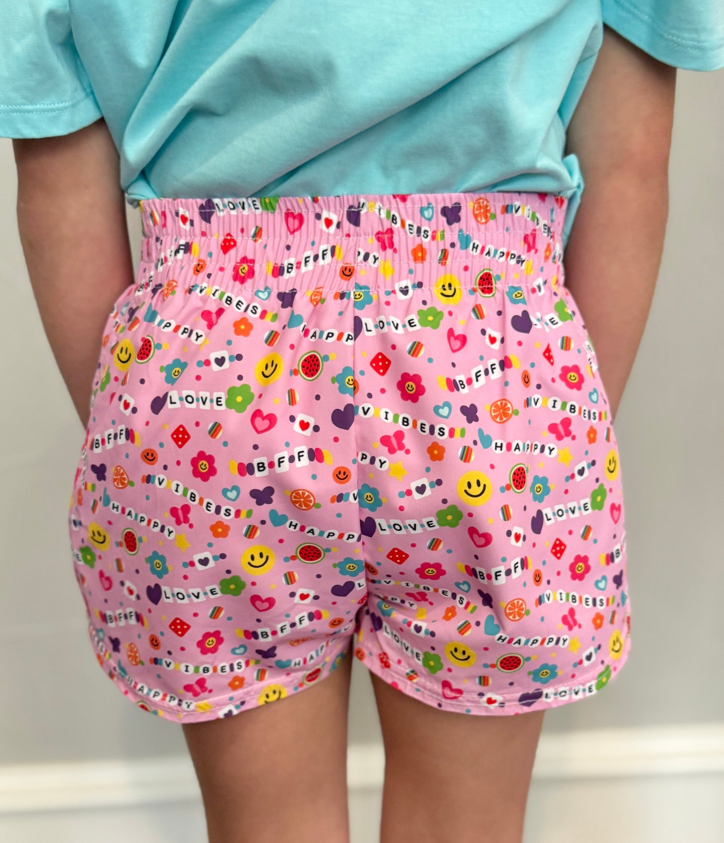 Girls Steph Friendship Bracelet Shorts