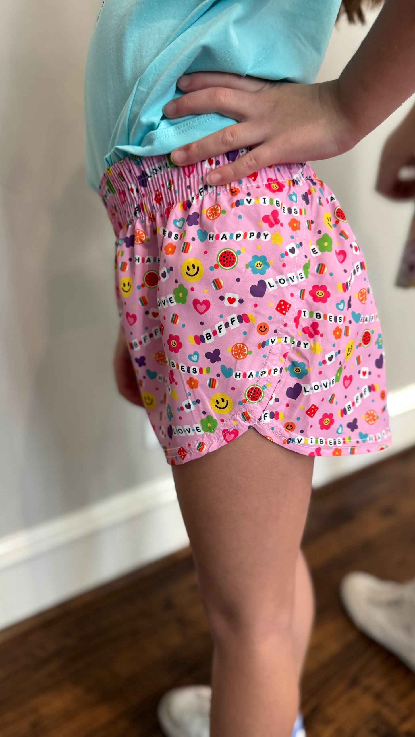 Girls Steph Friendship Bracelet Shorts