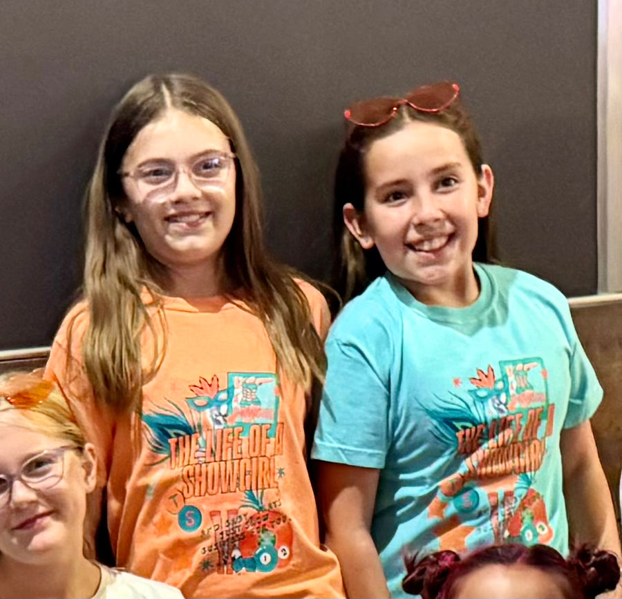 Girls Showgirl Short Sleeve Tee