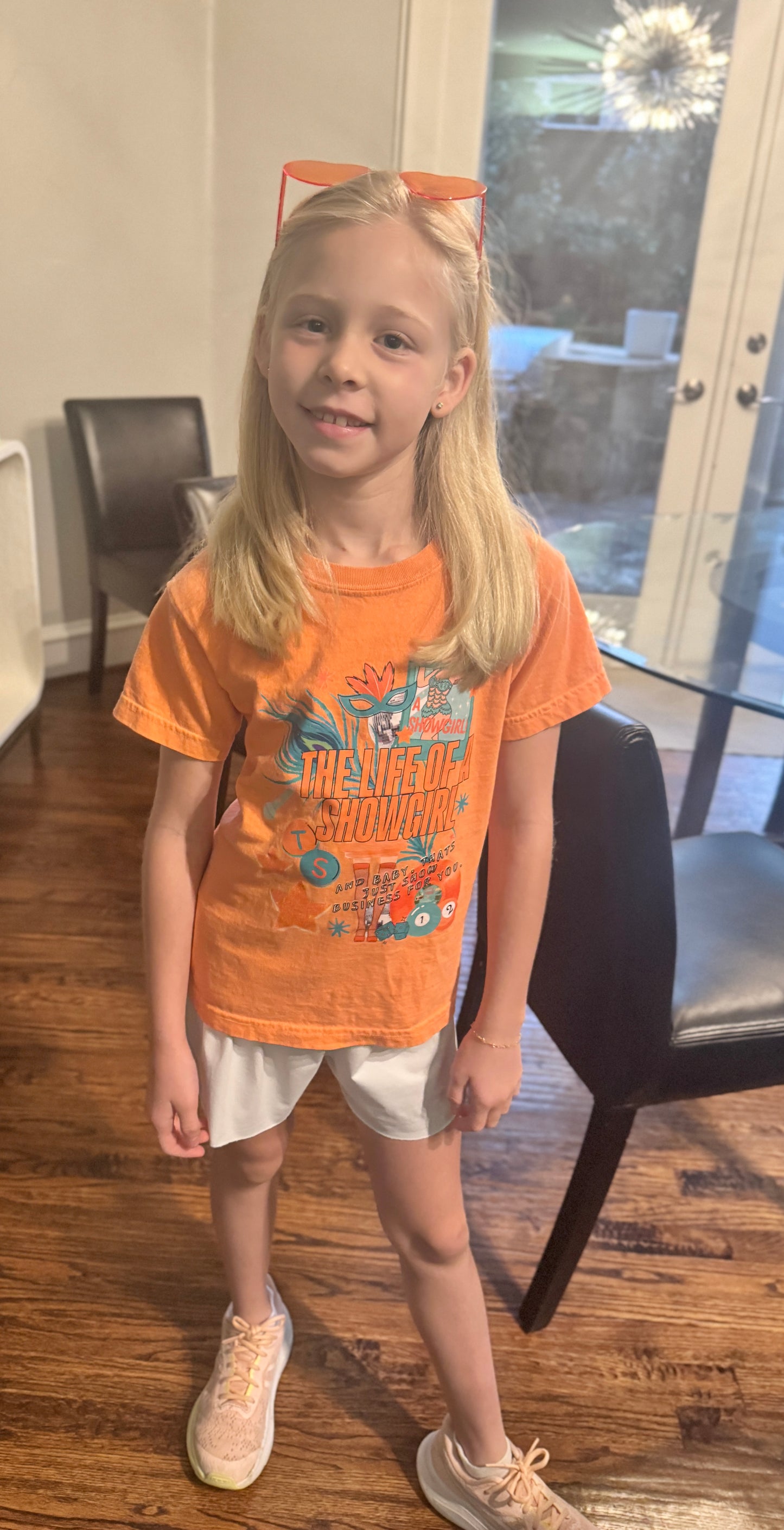 Girls Showgirl Short Sleeve Tee