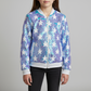 Girls Reversible Sequin Star Bomber Jacket