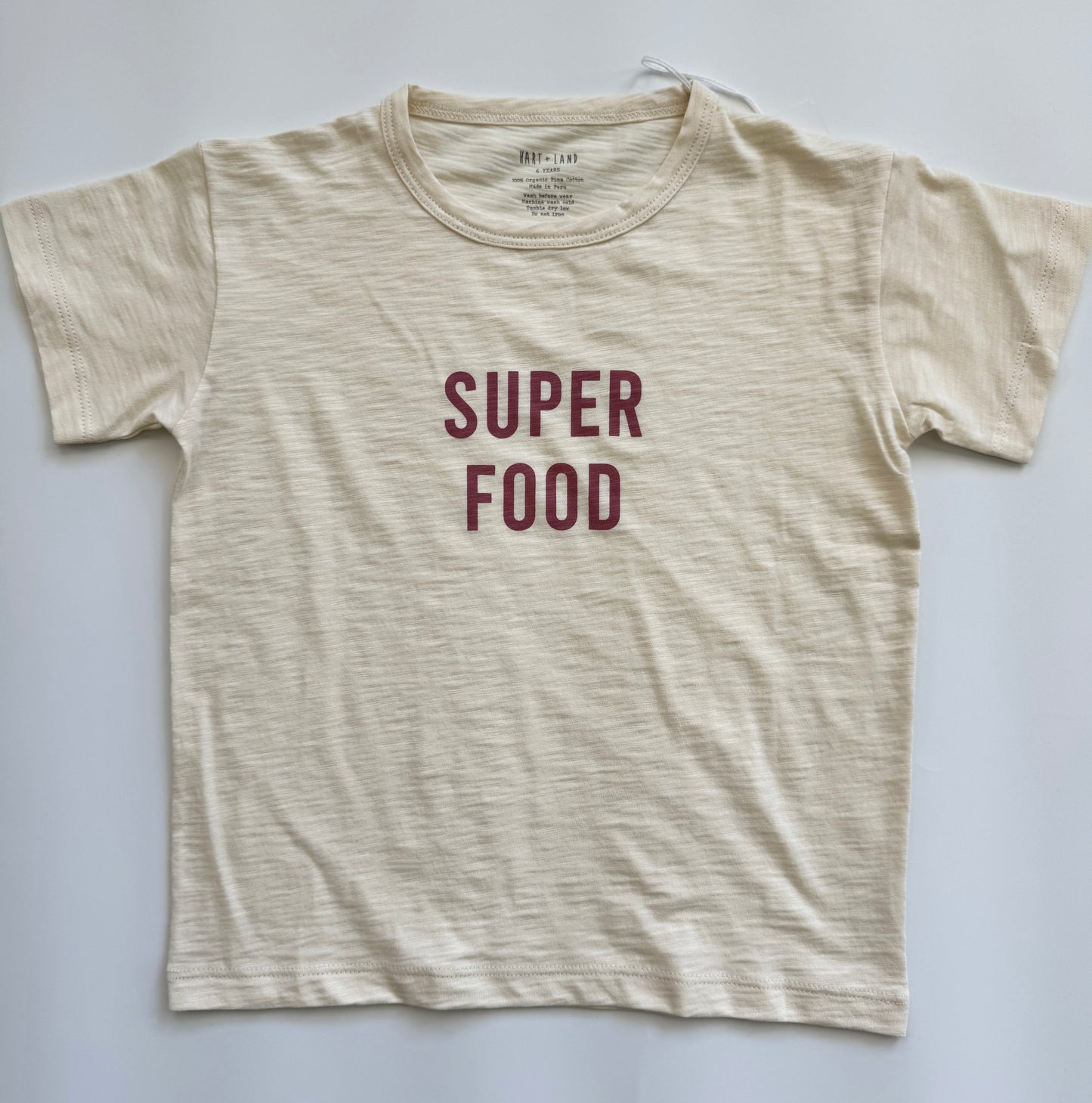 Camiseta Super Food de reventa