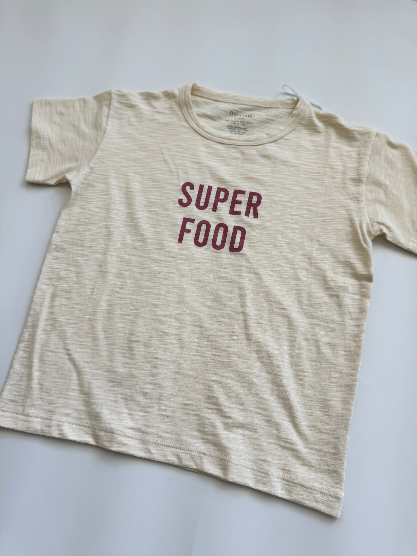 Camiseta Super Food de reventa