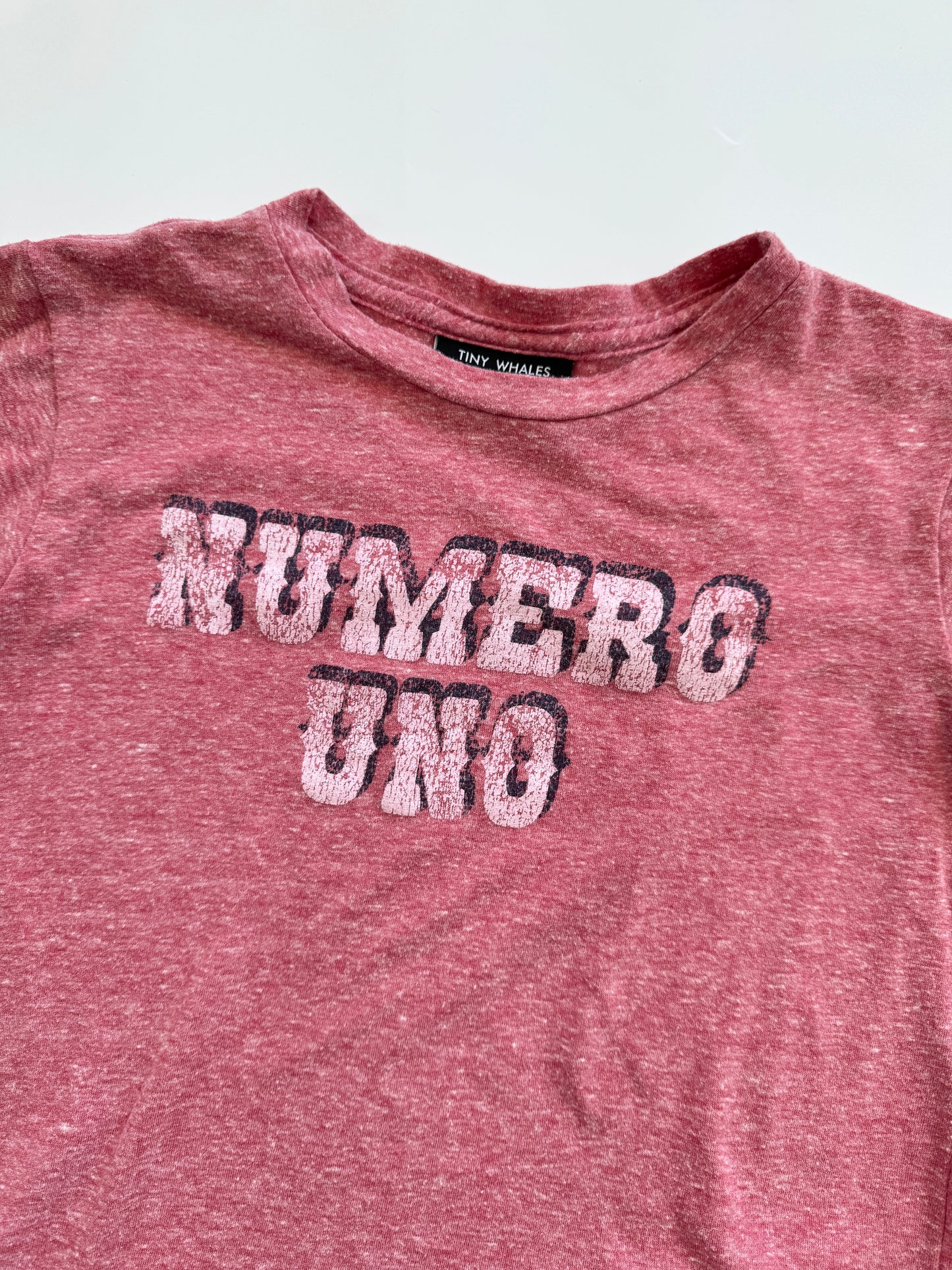 Resale Camiseta gráfica roja para niño