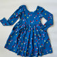 Resale Girls Long Sleeve Hearts Dress