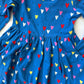 Resale Girls Long Sleeve Hearts Dress