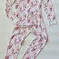 Resale Girls Long Sleeve Ballet Pajama Set