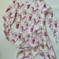 Resale Girls Long Sleeve Ballet Pajama Set