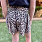 Girls Animal Print Butterfly Shorts