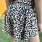 Girls Animal Print Butterfly Shorts