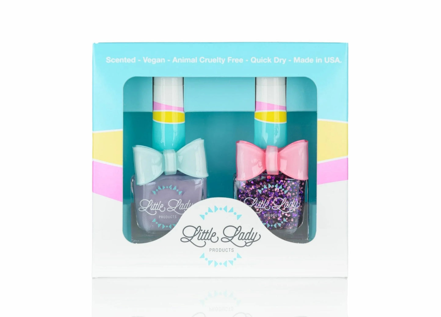 Dúo de esmaltes de uñas Lady Mermaid