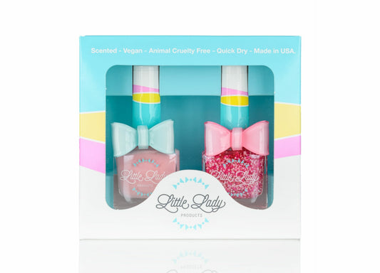 Marshmallow Princess Nail Polish Duo