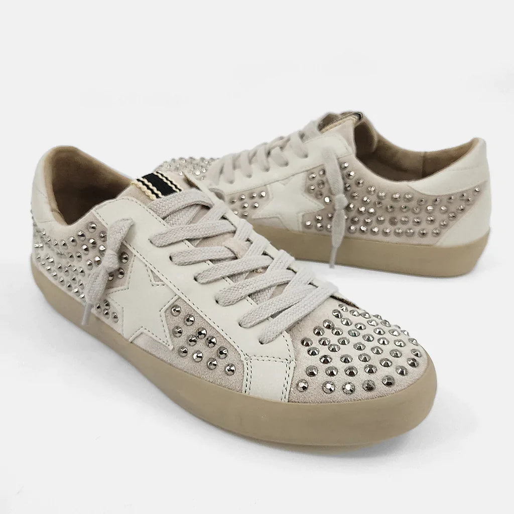 Girls Studded Sneakers