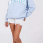 Girls Oversized "Whatever" Sweatshirt