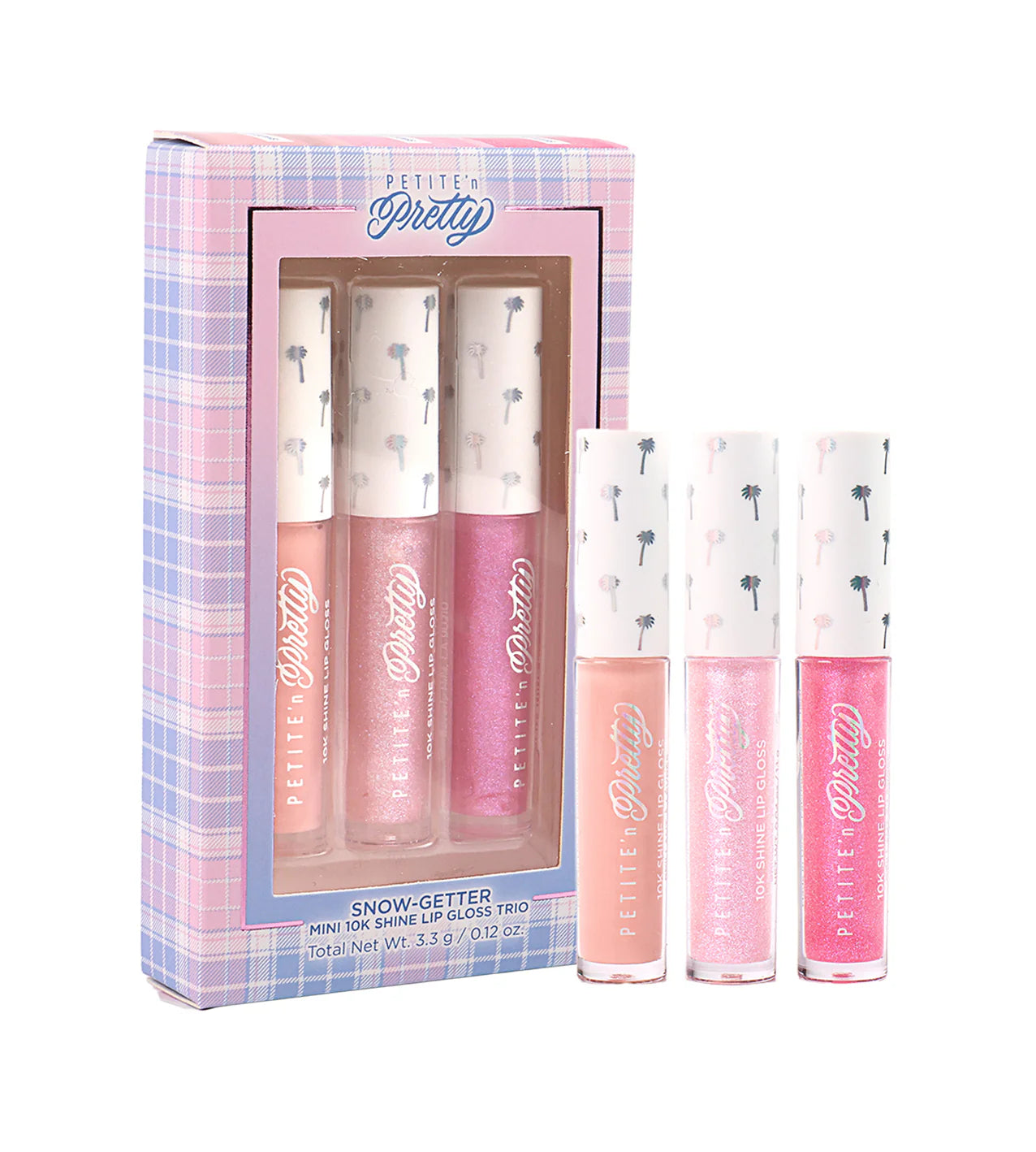 Girls Snow-Getter Mini 10K Shine Lip Gloss Trio