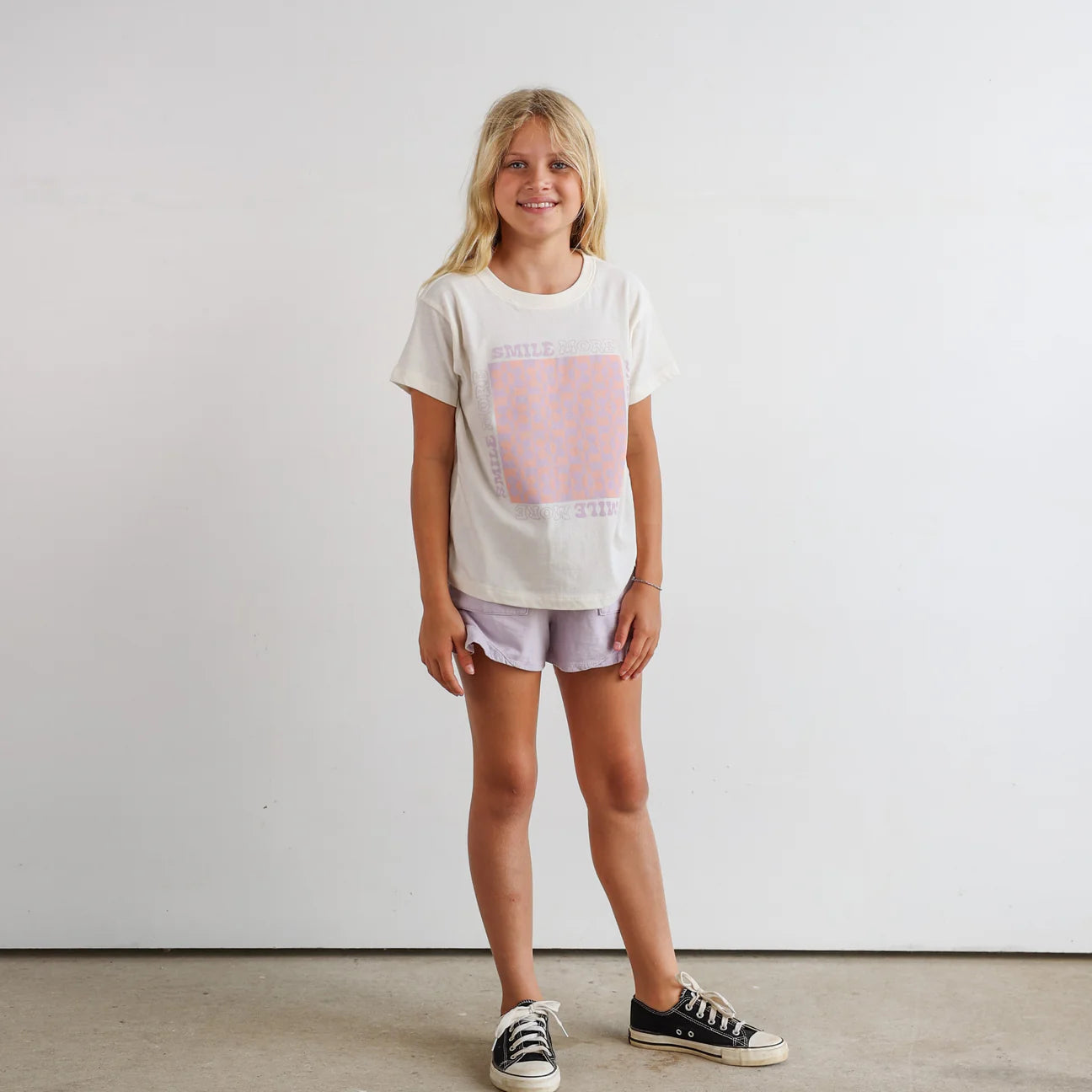 Girls Smile More Graphic Tee