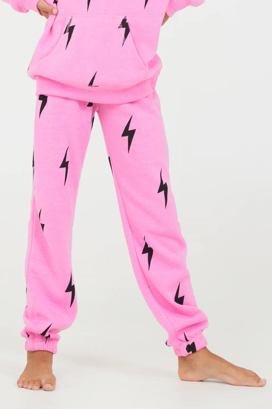 Joggers Lightning Bolt para niña