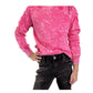 Girls Pink Washed Out Sweatshirt