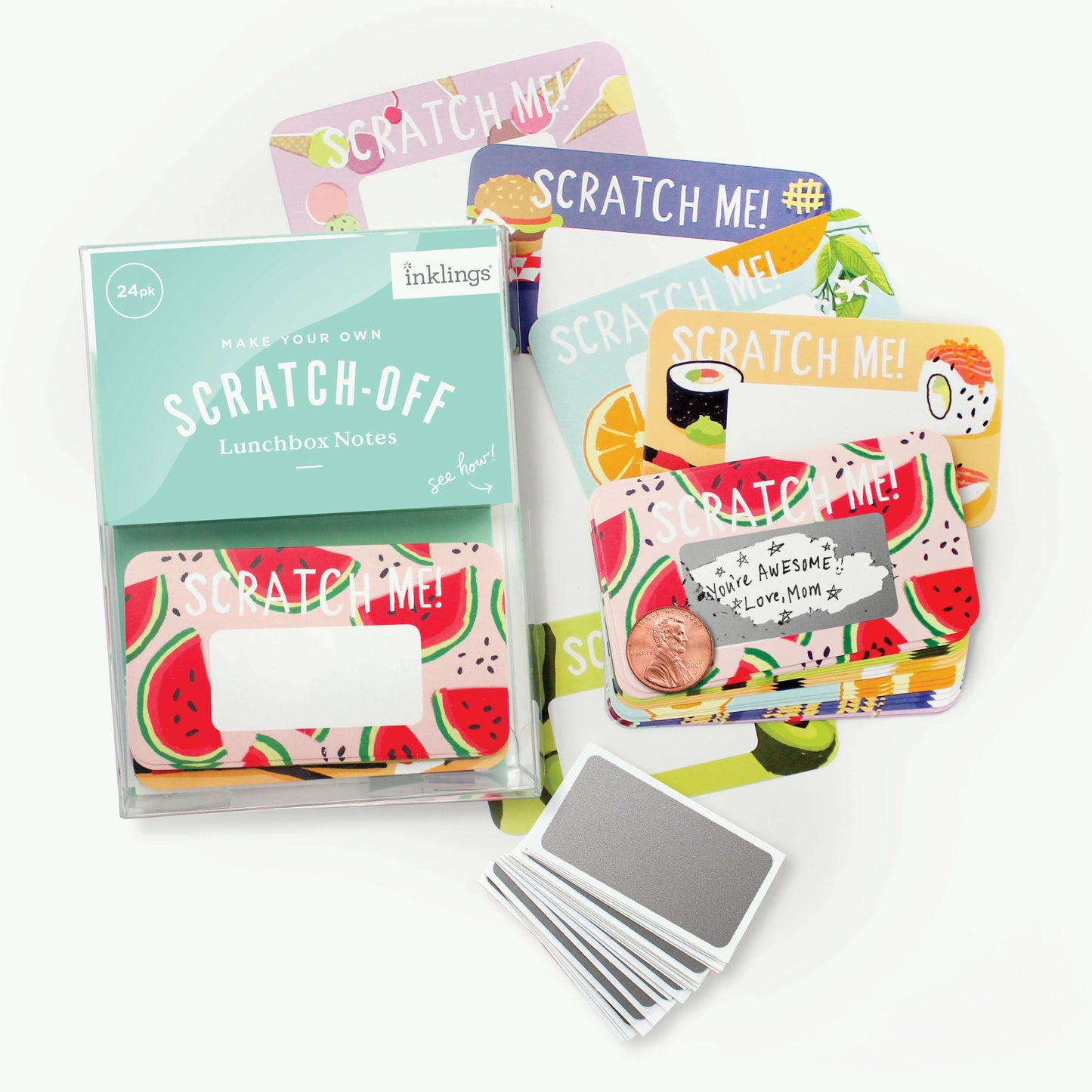 Scratch-off Lunchbox Notes - Edition 5 Foodie