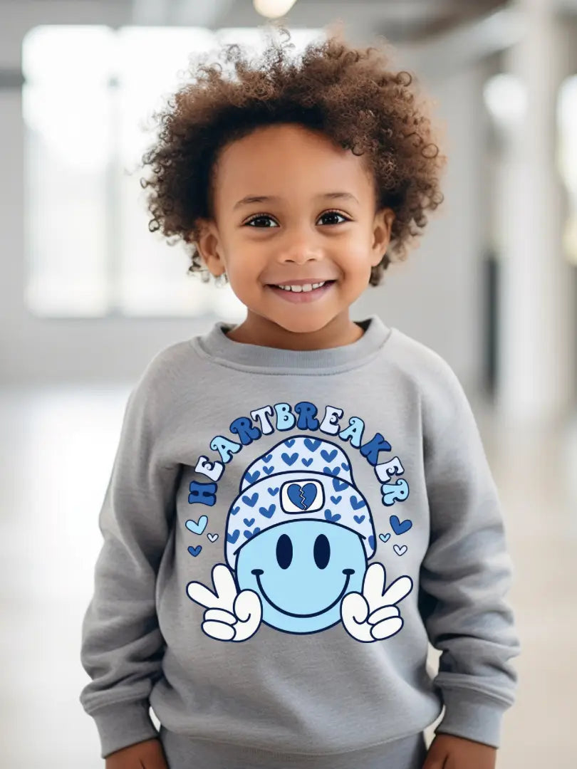 Sudadera rompecorazones para niño