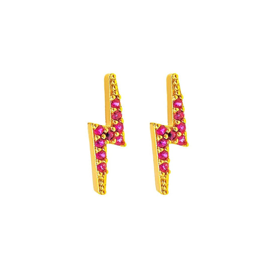 Agnetha Lightning Bolt Earrings - YellowBrickRoad