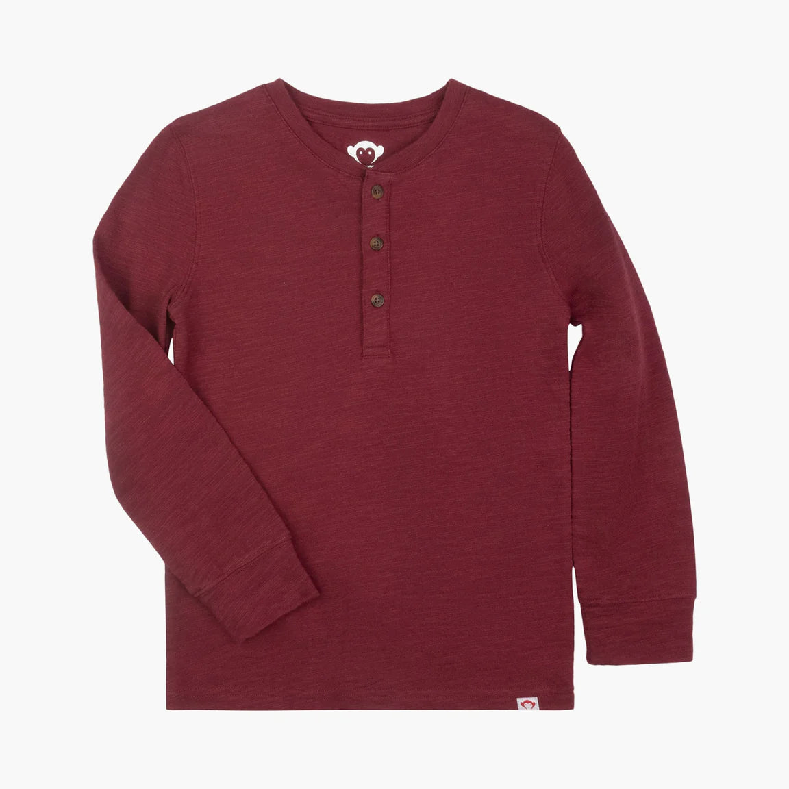 Boys Long Sleeve Henley T-shirt