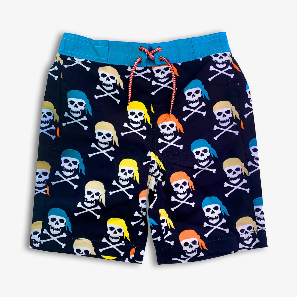 Boys Pirate Swim Trunks