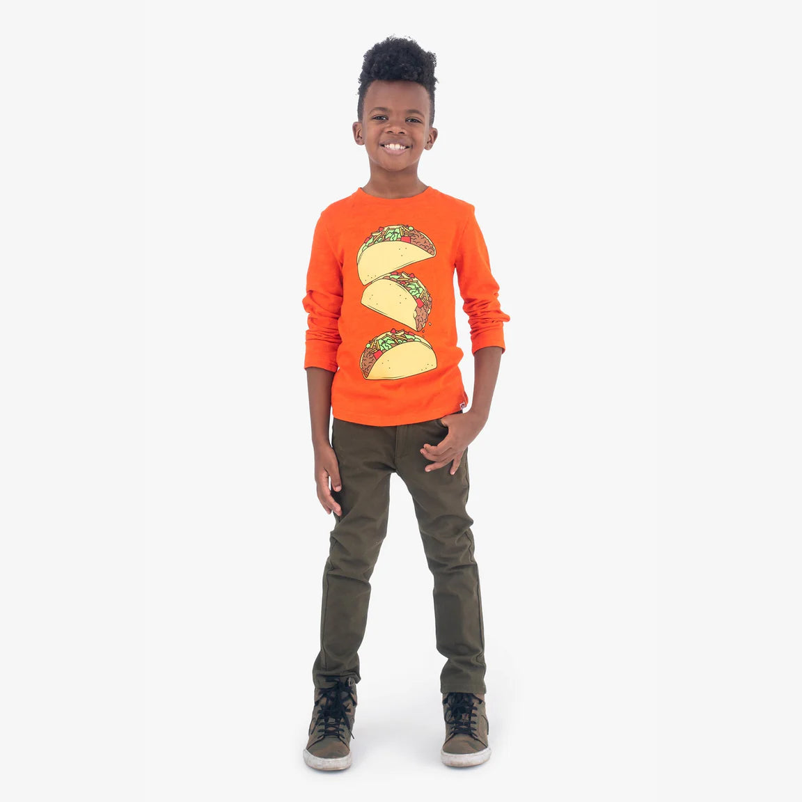 Boys Skinny Twill Pant